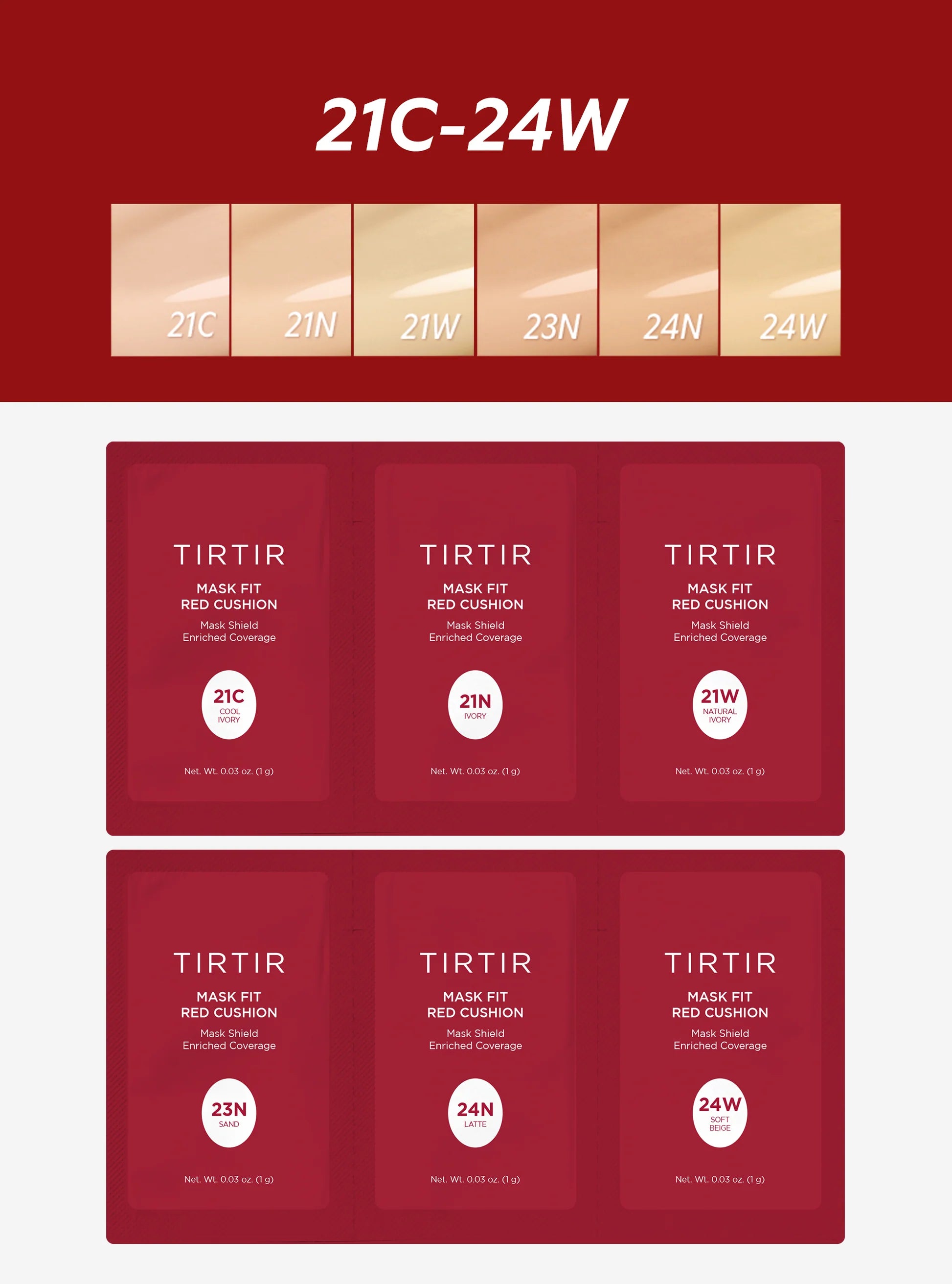 TIRTIR Mask Fit Red Cushion