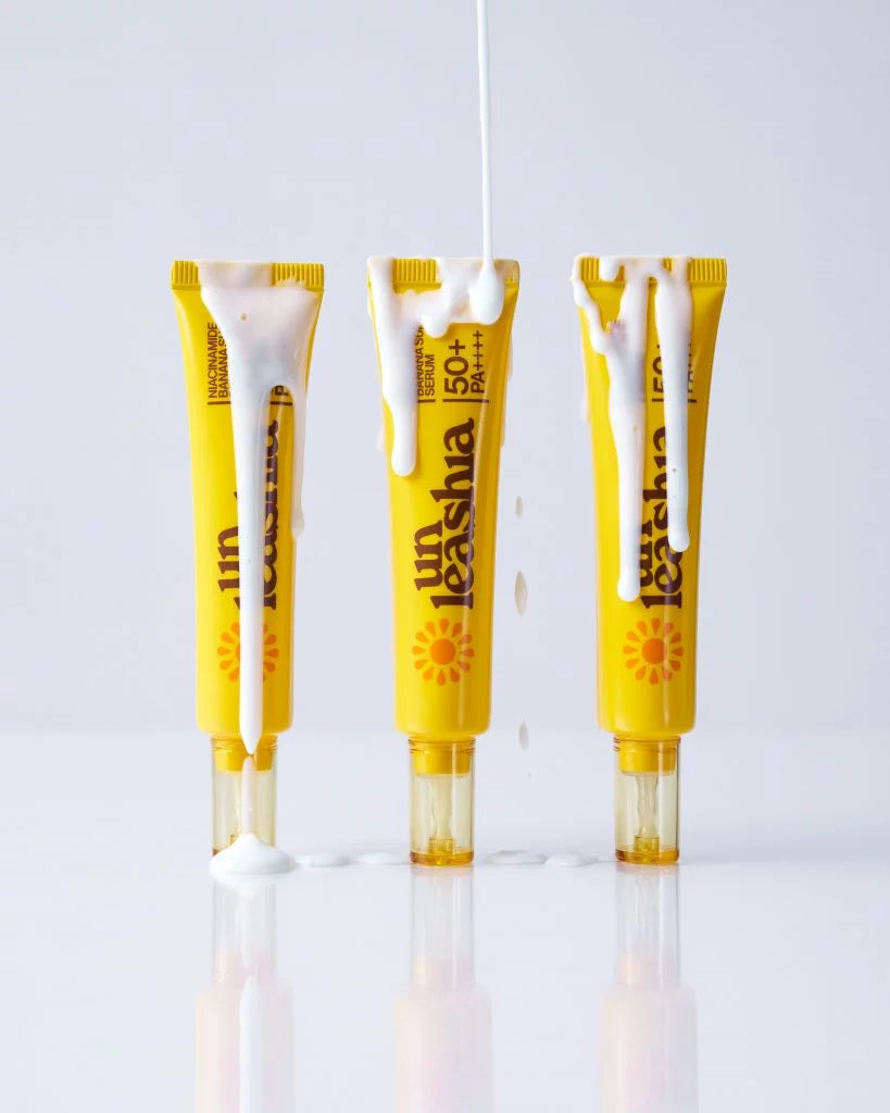 UNLEASHIA Niacinamide Banana Sun Serum | Atelier De Glow UK