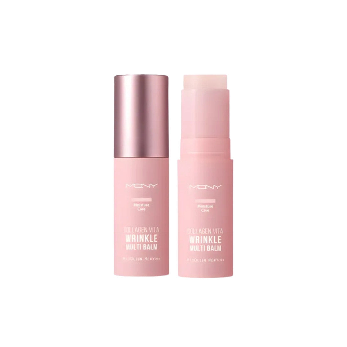 MACQUEEN Collagen Vita Wrinkle Multi Balm – 10g portable anti-aging collagen and vitamin C treatment stick available at Atelier De Glow UK.