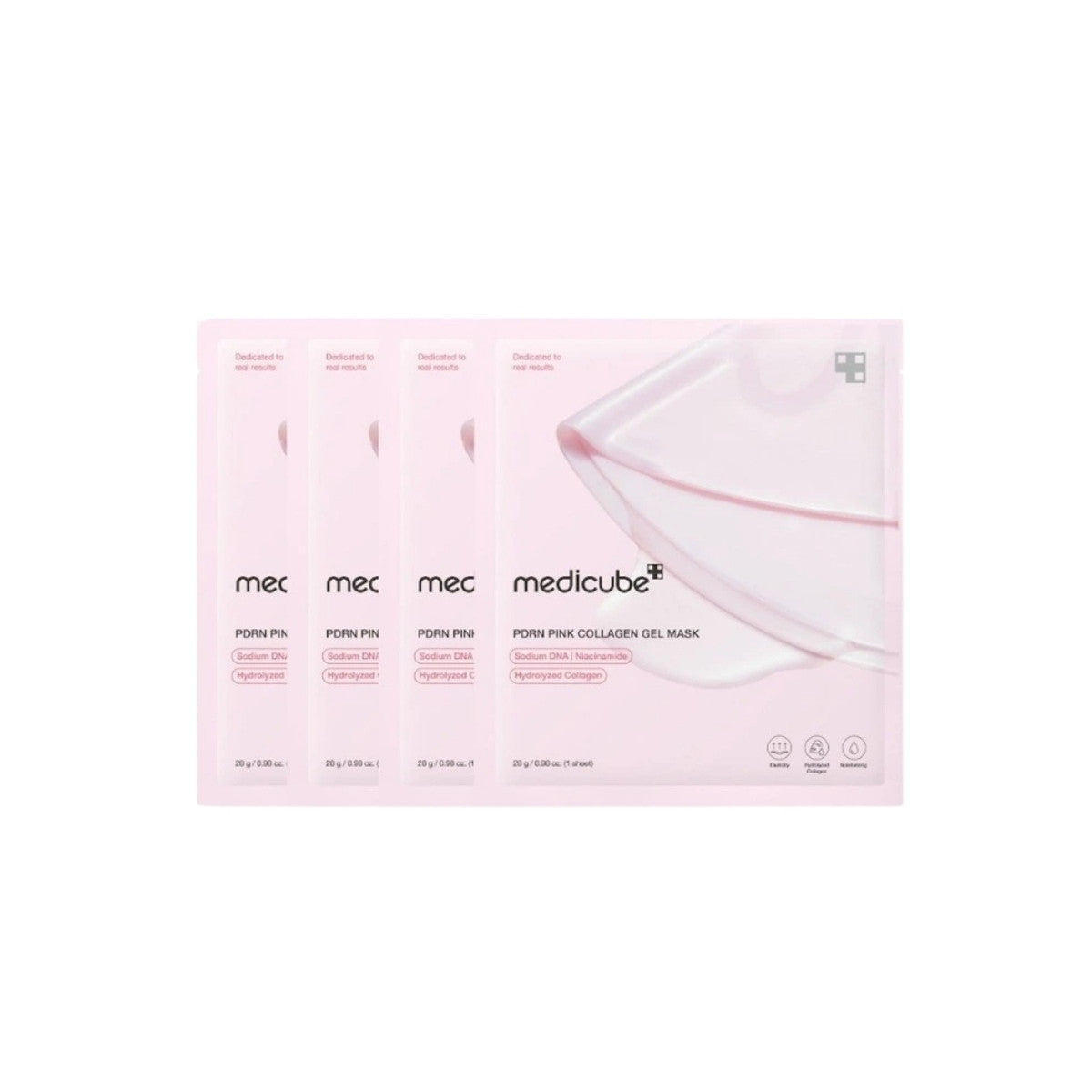 Medicube PDRN Gel Mask – Professional-grade "Topical Matrix Infusion Sheet & 30-Minute Temperature-Cooling Blanket" for a flawless skin base, shop at Atelier De Glow UK.