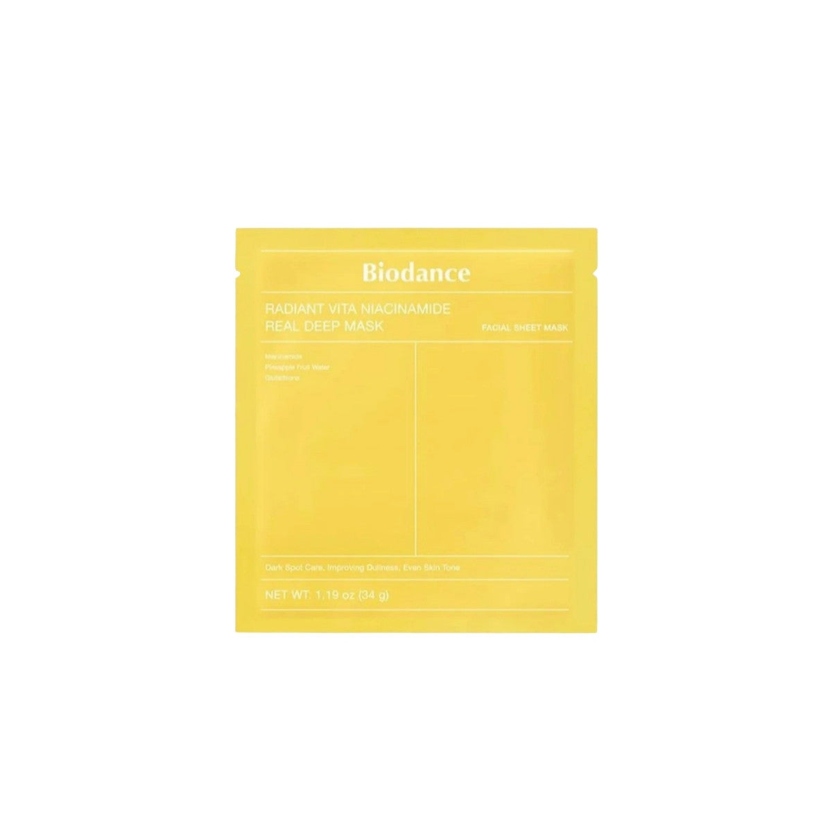 Biodance Radiant Vita Niacinamide Real Deep Mask