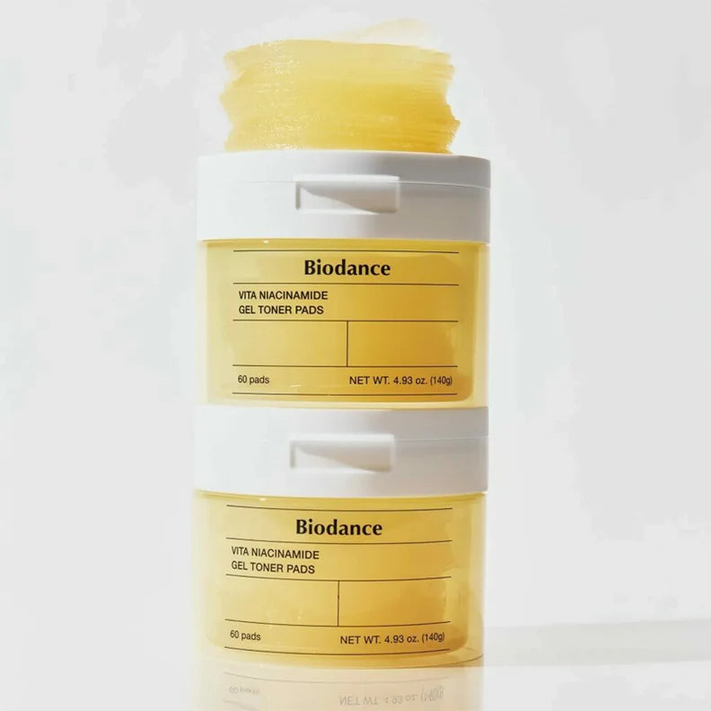 BIODANCE Vita Niacinamide Gel Toner Pads