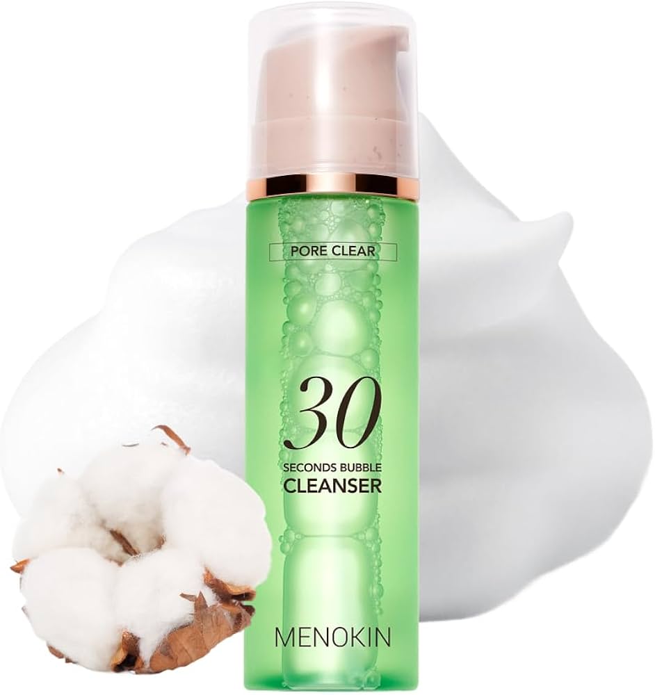 MENOKIN 30 Seconds Bubble Cleanser PORE CLEAR | Atelier De Glow UK