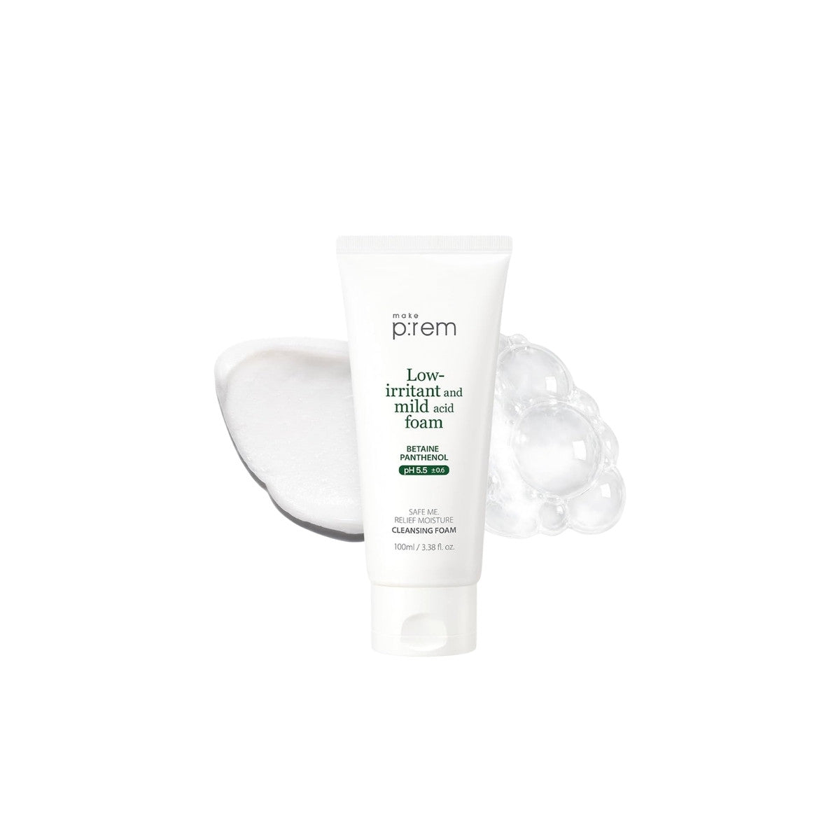 make p:rem Safe Me Relief Moisture Cleansing Foam
