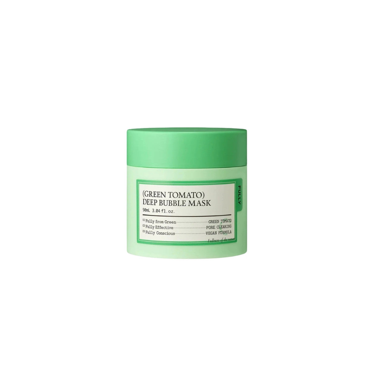 FULLY Green Tomato Deep Bubble Mask 90ml