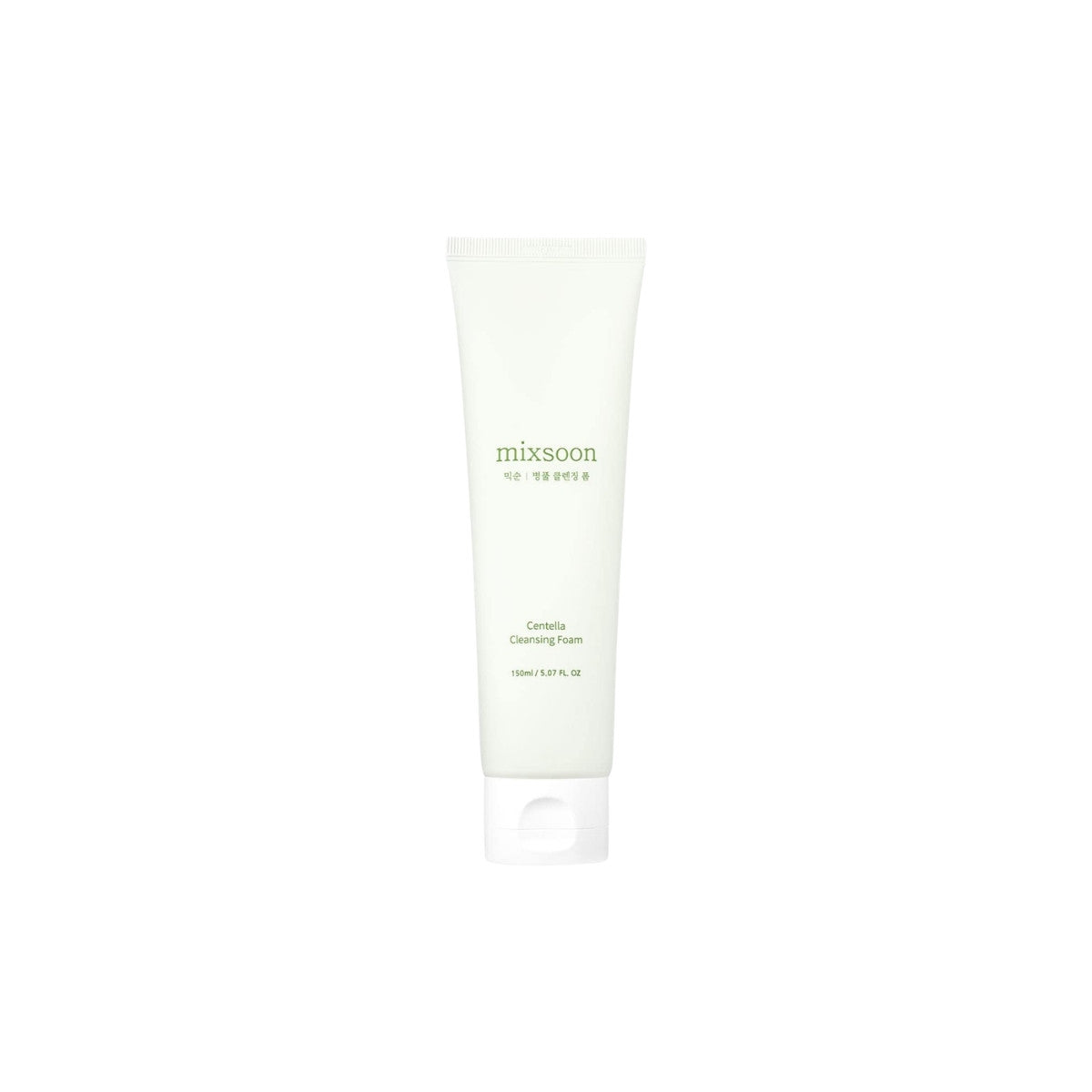mixsoon Centella Cleansing Foam 150ml – Pure Centella Asiatica enriched Korean foam cleanser available at Atelier De Glow UK.
