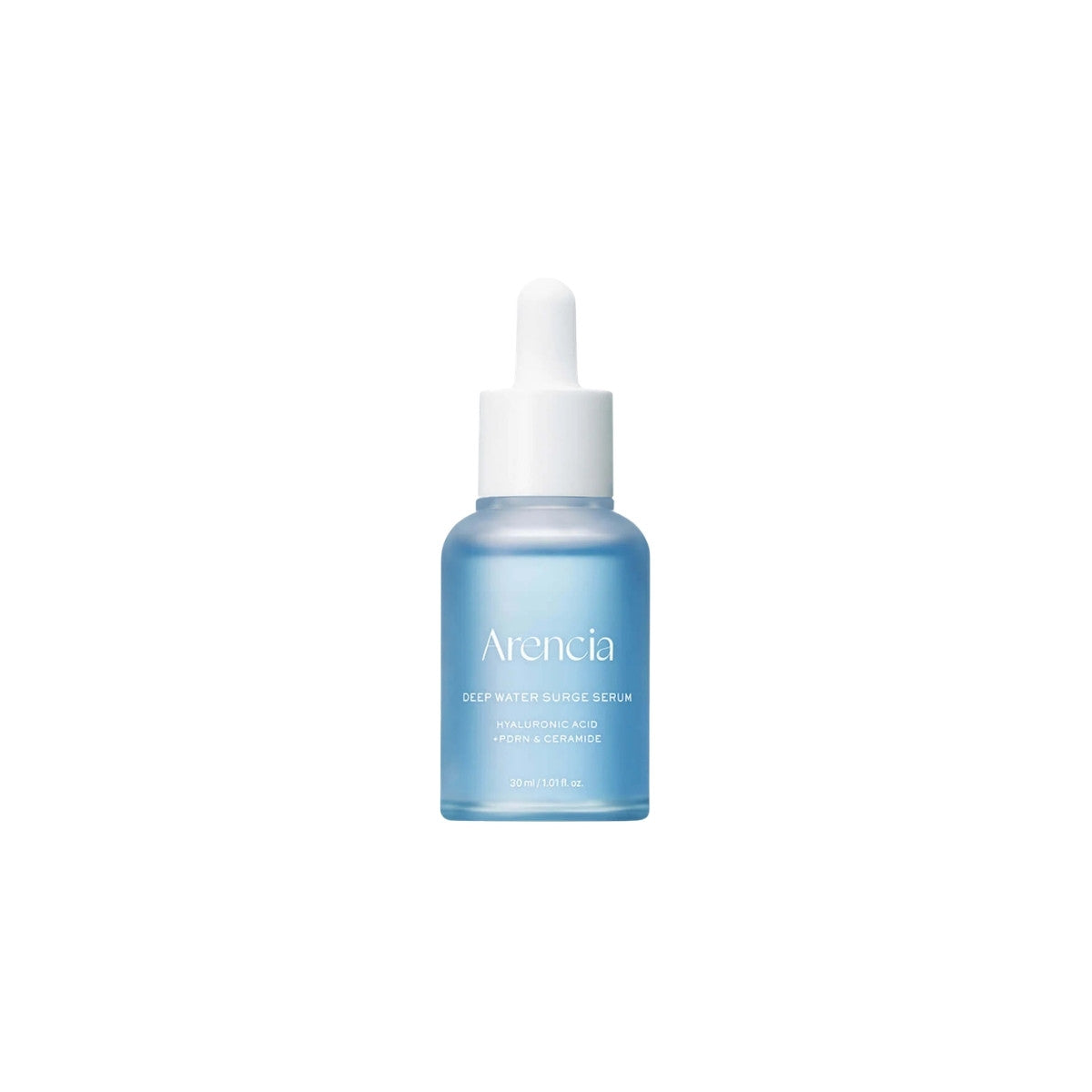 Arencia Deep Water Surge Serum – 30ml Korean hydrating serum with 6-layered Hyaluronic Acid available at Atelier De Glow UK.