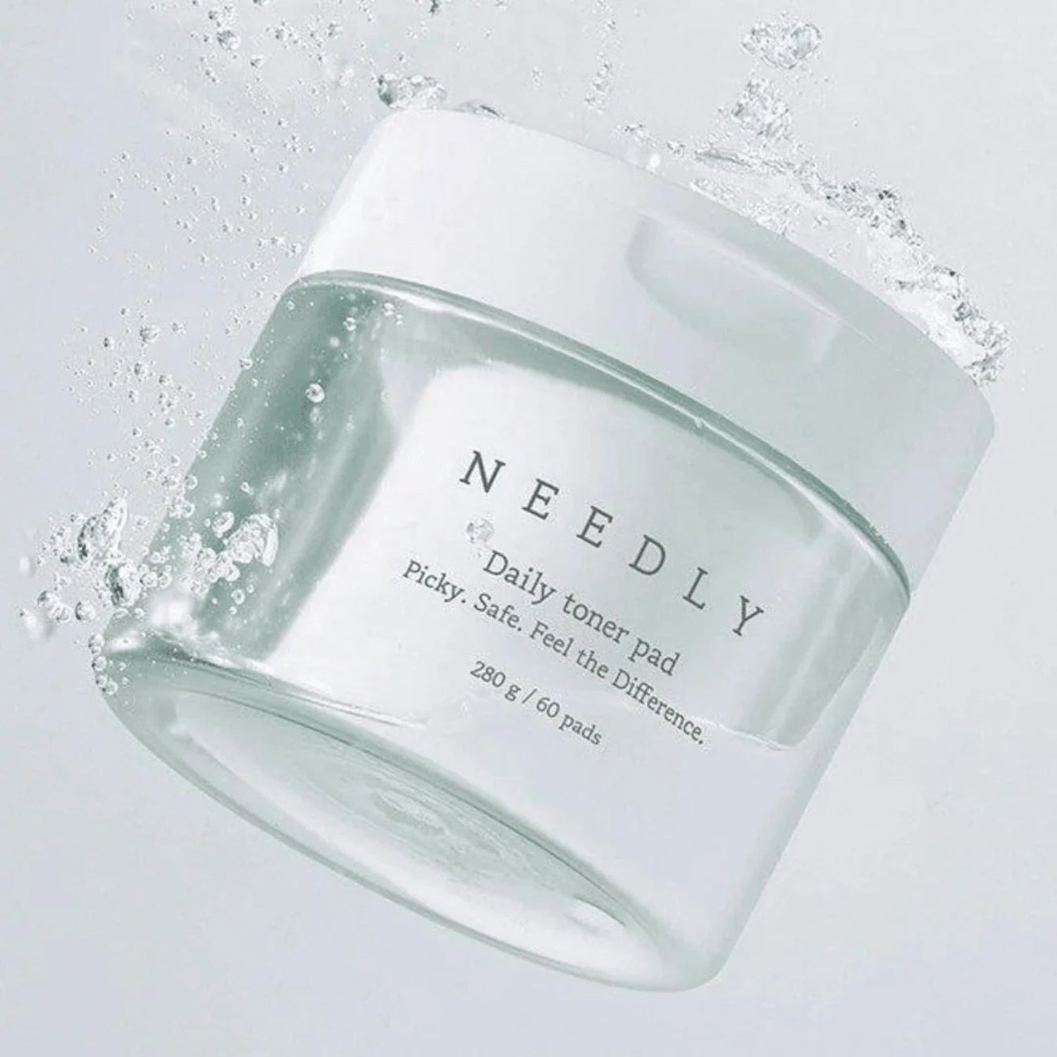 Convenient Needly Mild Cleansing Pad 60 pads for on-the-go cleansing, post-workout refreshment, and daily skincare routines, shop now at Atelier De Glow UK.