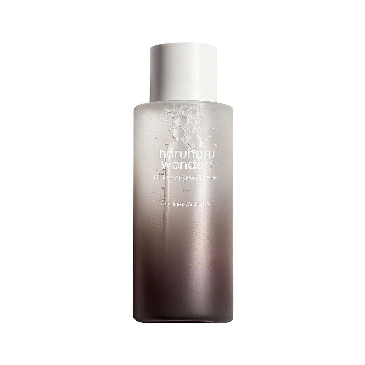 Haruharu Wonder Black Rice Hyaluronic Toner – 150ml hydrating treatment with fermented Black Rice and Hyaluronic Acid available at Atelier De Glow UK.