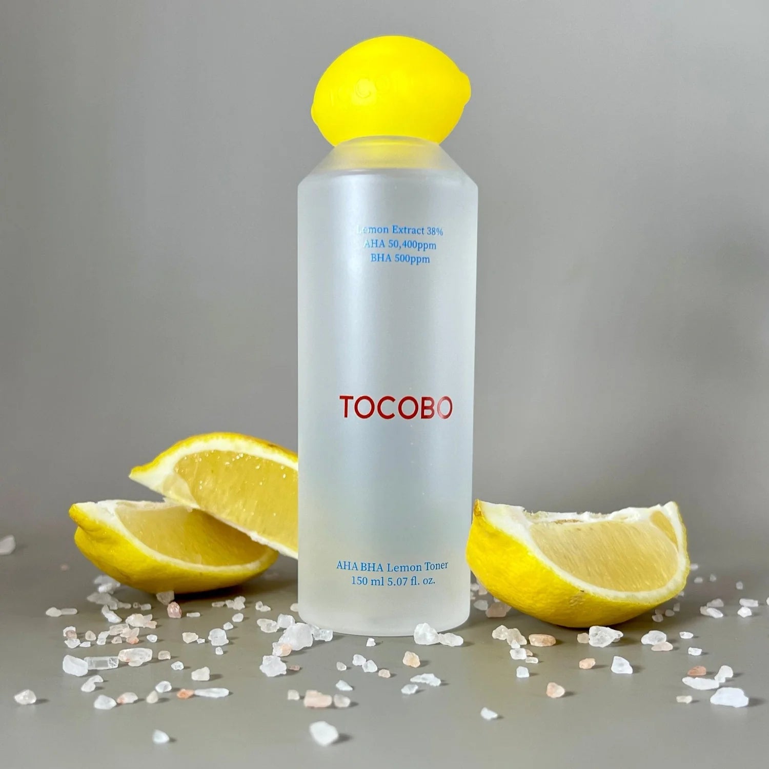 TOCOBO Lemon Toner for stubborn bumpy skin texture, closed comedones, clogged pores, and dark post-blemish marks – Resurfacing treatment from Atelier De Glow UK.