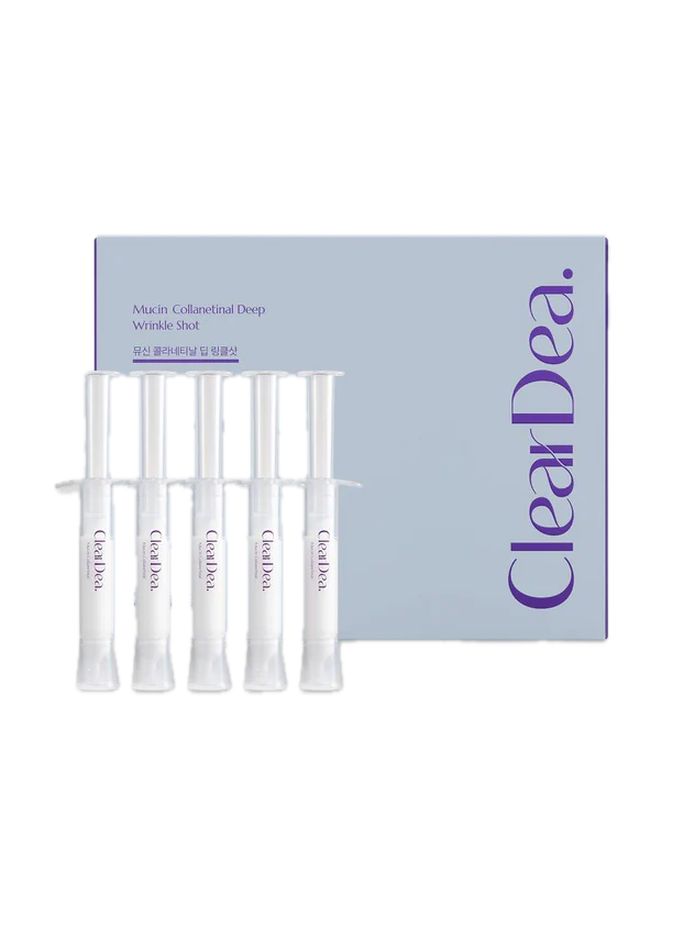ClearDea Mucin Collanetinal Deep Wrinkle Shot 4ml x 5 pcs