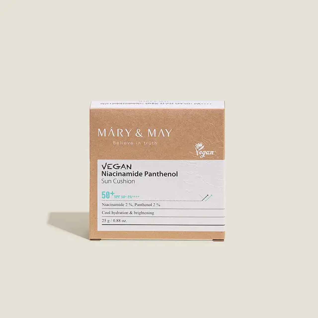 Mary & May Vegan Niacinamide Panthenol Sun Cushion - Atelier De Glow