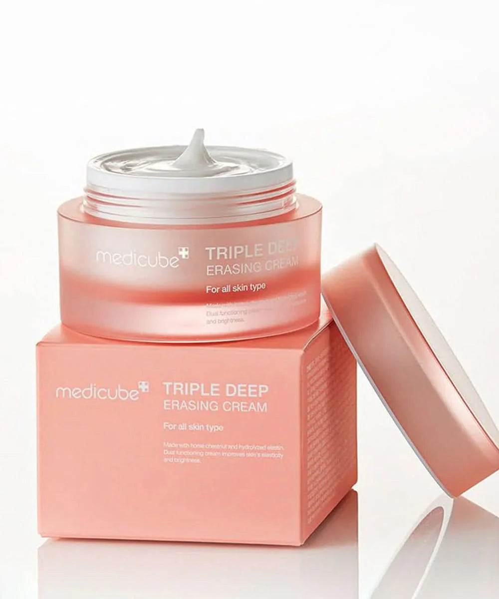 Medicube cream for loss of elasticity, sagging skin, and deep dehydration – Intensive "Volume Filler" for aging skin from Atelier De Glow UK.
