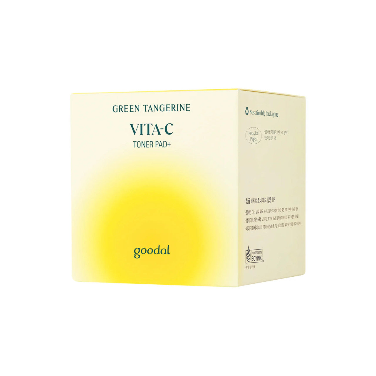 Goodal Green Tangerine Toner pads - 70 Pads