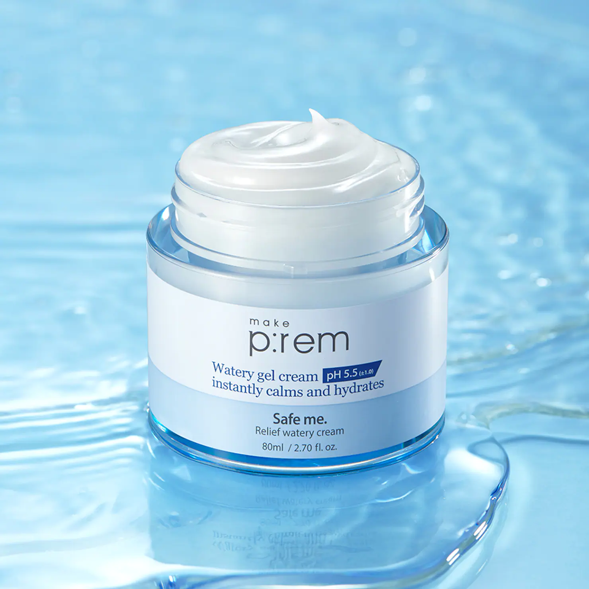make p:rem Safe Me. Relief Watery Cream | Atelier De Glow UK