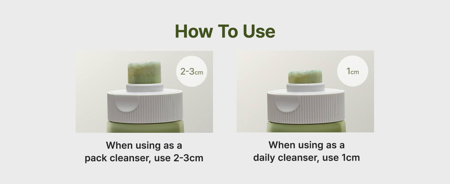 Arencia Green Tea + LHA Deep Pore Rice Cake Cleanser 150g