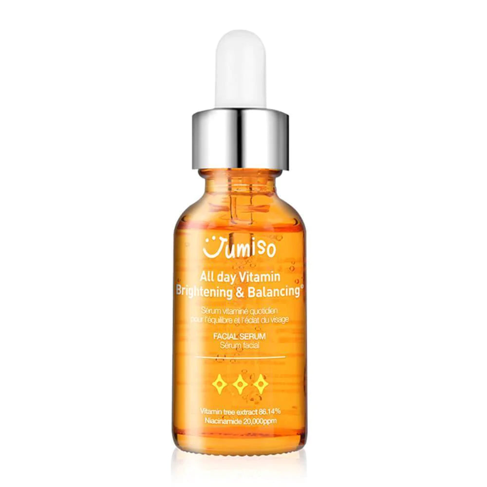 Shop Jumiso All Day Vitamin Brightening & Balancing Facial Serum for Healthy and Glowing Skin at Atelier de Glow