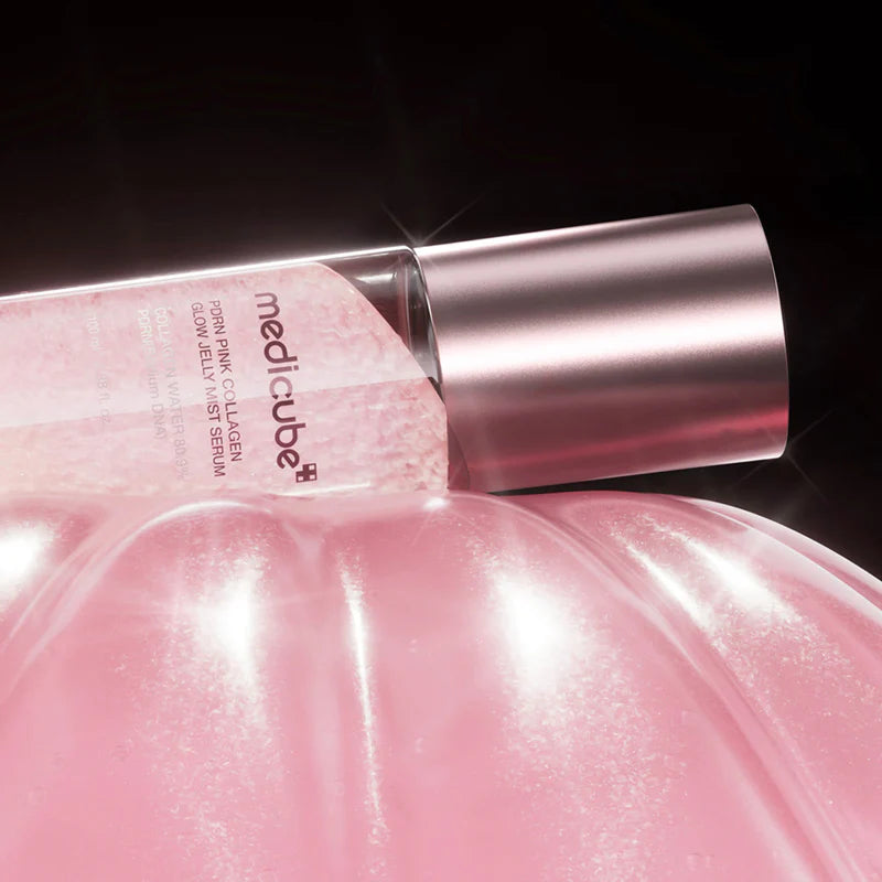 Medicube PDRN Pink Collagen Glow Jelly Mist Serum 100ml | Atelier De Glow