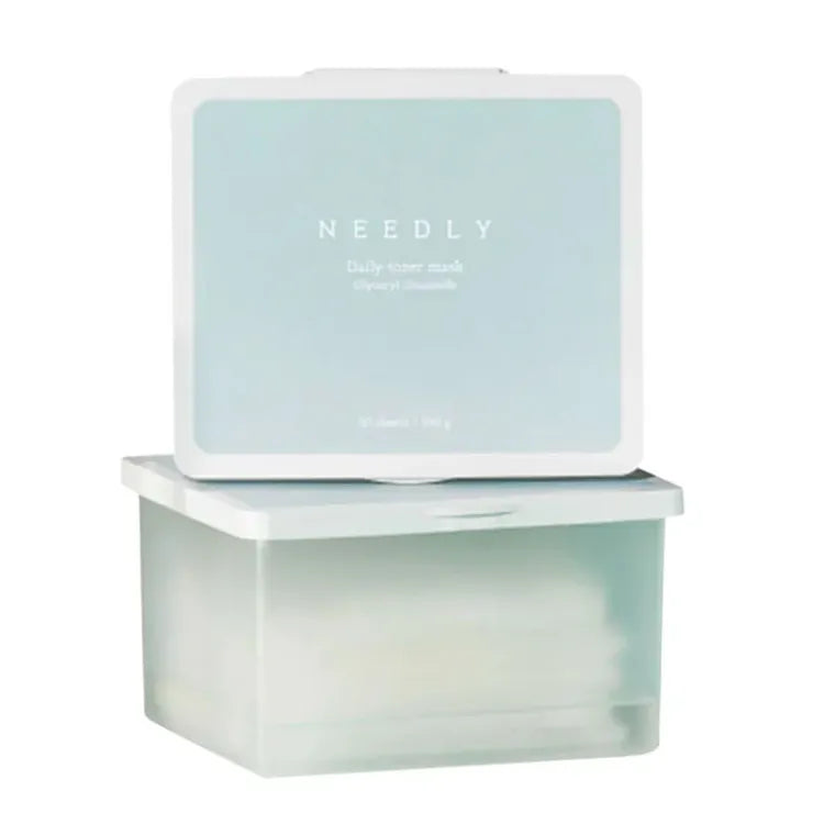 NEEDLY Daily Toner Mask with salicylic acid and hyaluronic acid for gentle pore care and deep hydration, perfect for sensitive skin at Atelier De Glow UK.