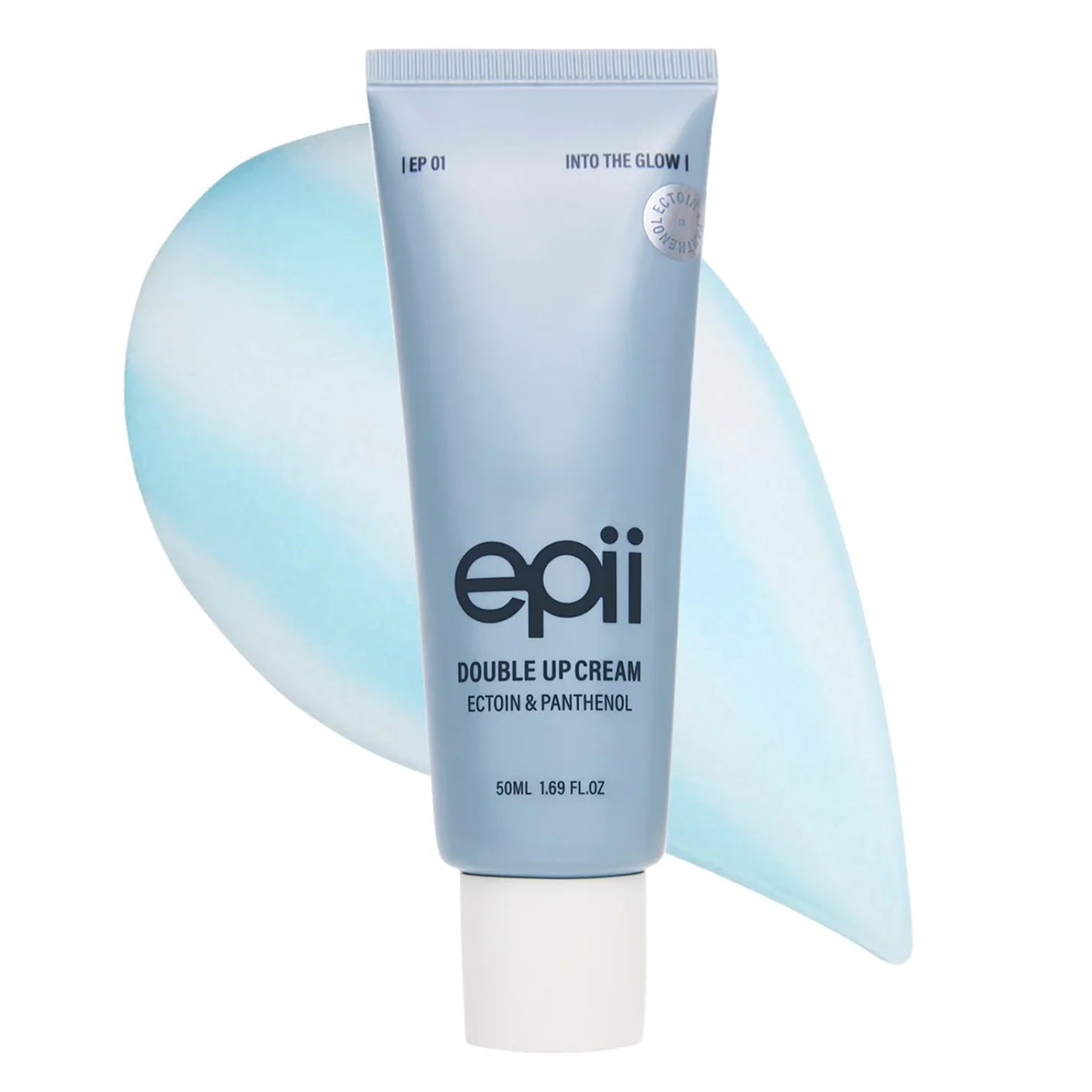 epii Double Up Cream Ectoin &amp; Panthenol – 50ml clinical-strength barrier recovery and extremolyte moisturizing cream available at Atelier De Glow UK.