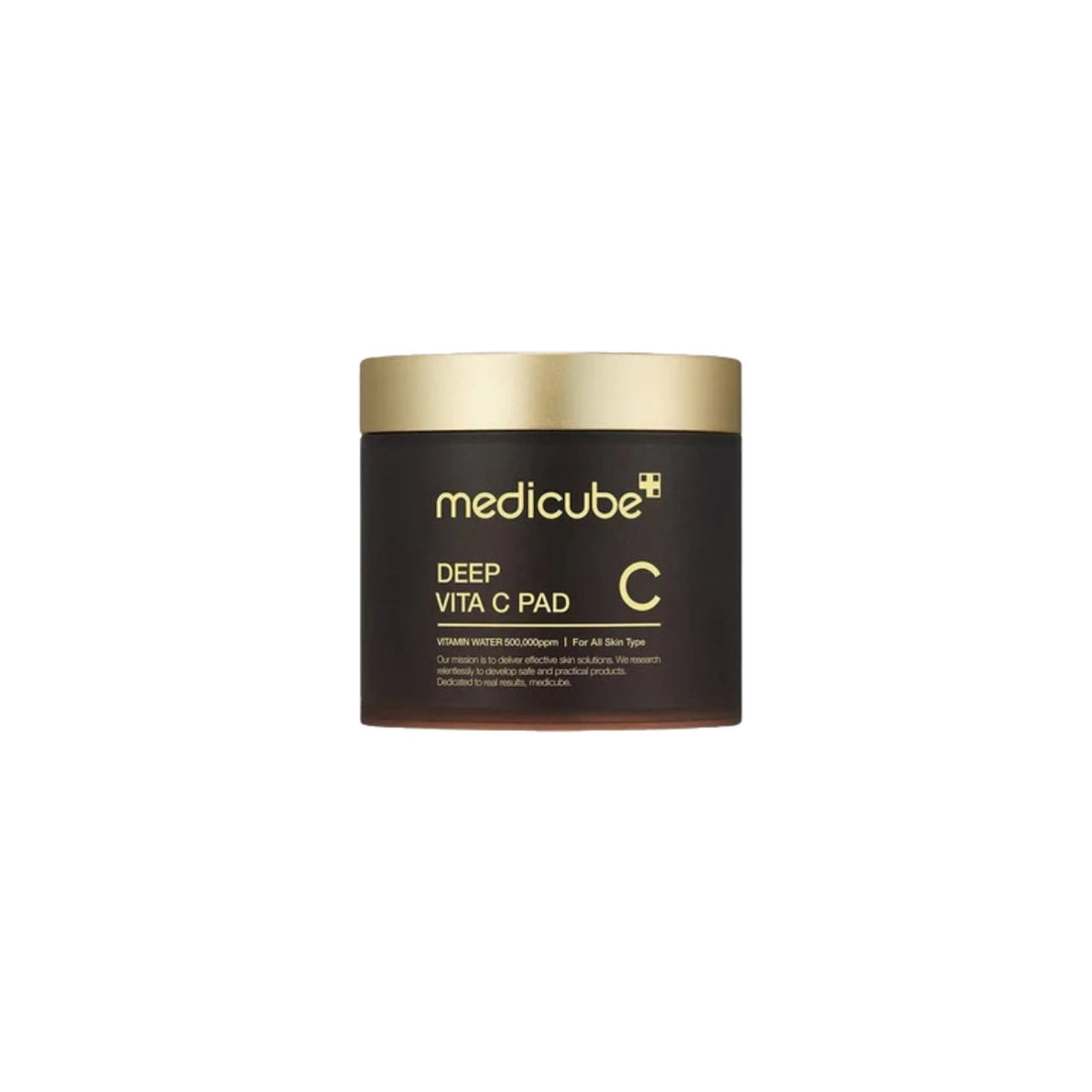 medicube Deep Vita C Pad – 70-count clinical Korean brightening pads with Vitamin C, Panthenol, and Q10 available at Atelier De Glow UK.