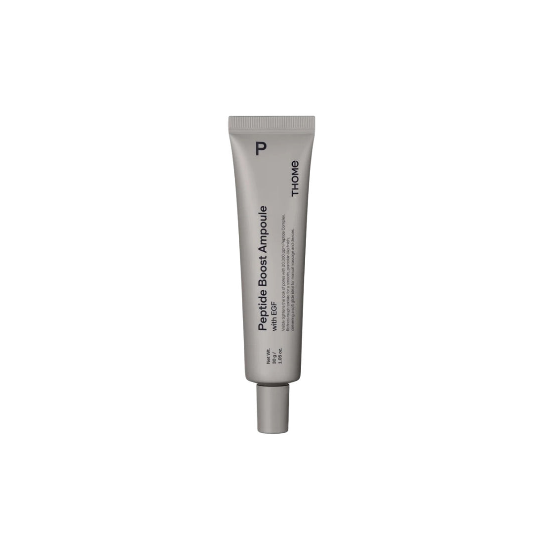 THOME Peptide Boost Ampoule 30g – firming K-beauty treatment powered by peptides, EGF, and niacinamide for skin elasticity available at Atelier De Glow UK.