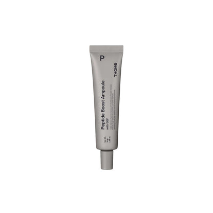 THOME Peptide Boost Ampoule 30g – firming K-beauty treatment powered by peptides, EGF, and niacinamide for skin elasticity available at Atelier De Glow UK.