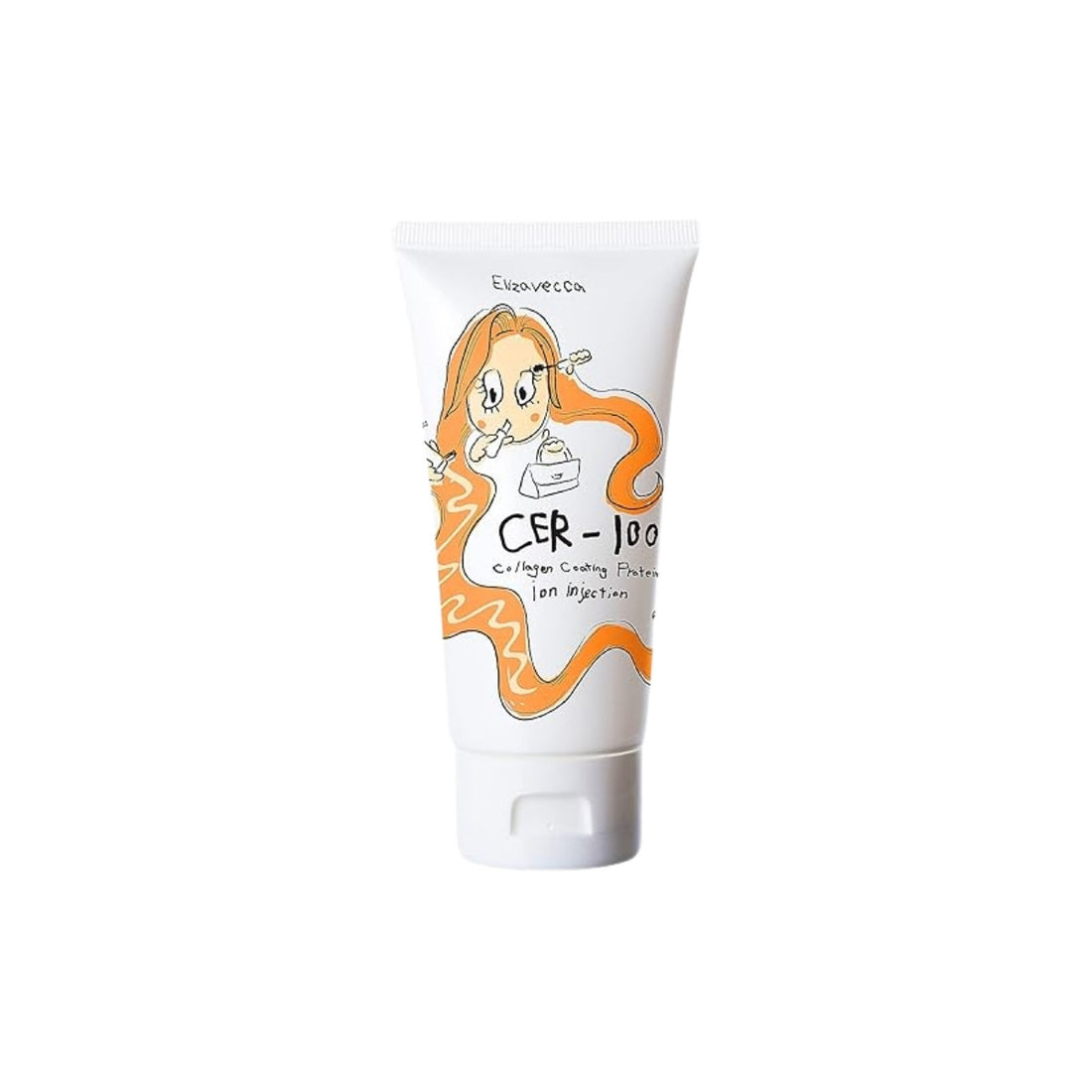 Elizavecca Milky Piggy Collagen Coating Protein Ion Injection – 50ml leave-in treatment with Hydrolyzed Collagen and Ceramides available at Atelier De Glow UK.