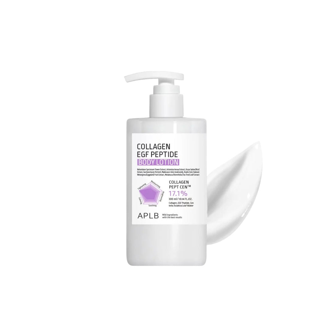 APLB Collagen EGF Peptide Body Lotion 300ml
