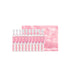 Medicube PDRN Pink One Day Serum Set – 10-piece box of individually sealed 1.5ml fresh brightening ampoules with Salmon DNA and Collagen available at Atelier De Glow UK.