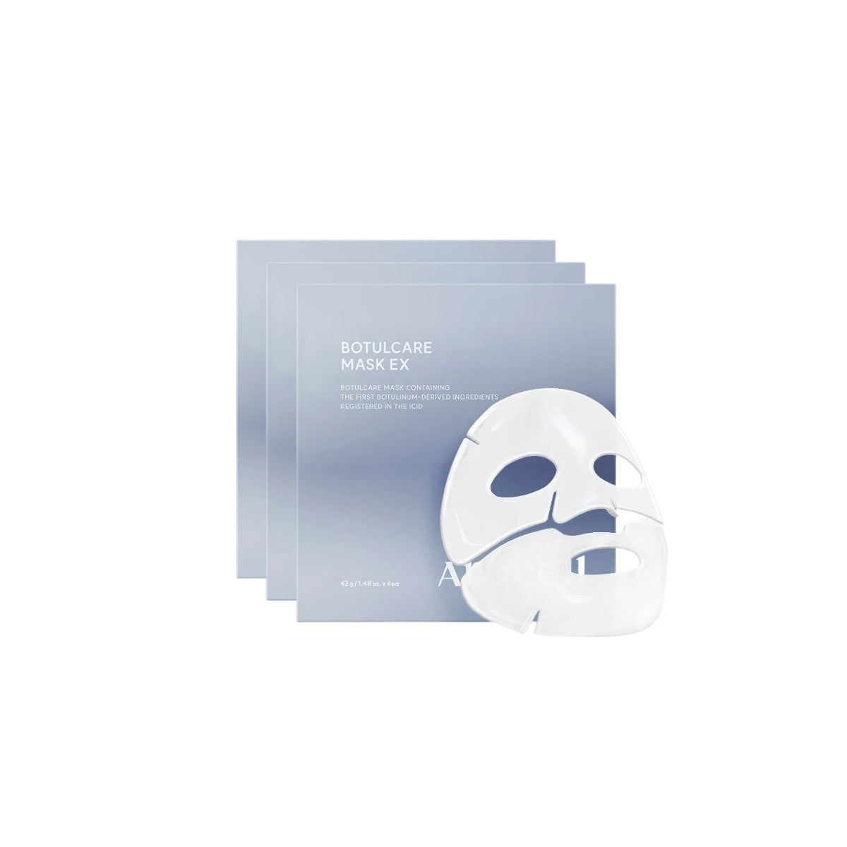 Arocell Botulcare Mask EX 4EA – intensive anti-aging hydrogel mask with collagen and peptides for visible firming and wrinkle care at Atelier De Glow UK.