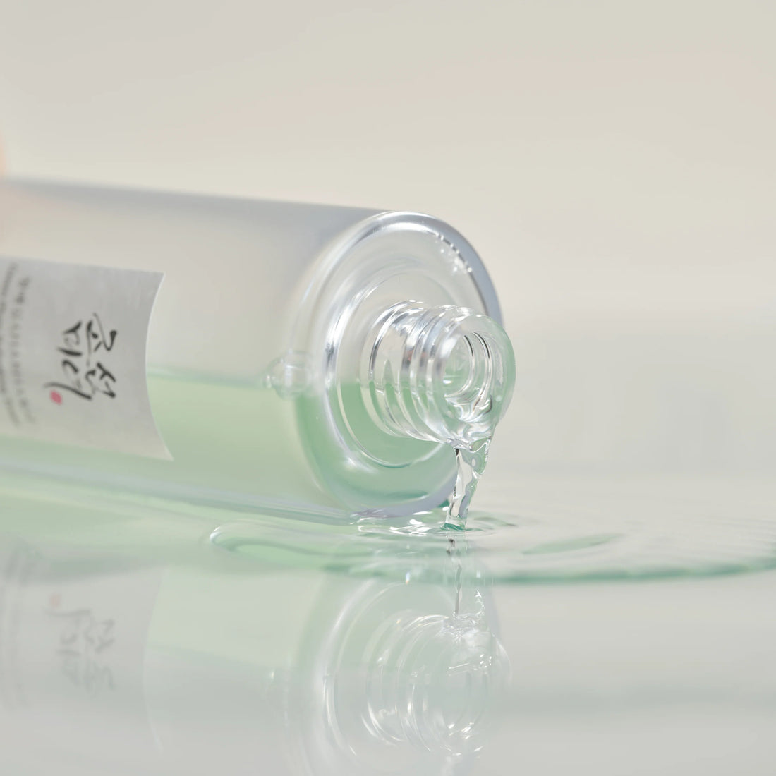 Lightweight, watery texture of Beauty of Joseon Green Plum Toner – Fast-absorbing, refreshing exfoliating essence for all skin types at Atelier De Glow UK.