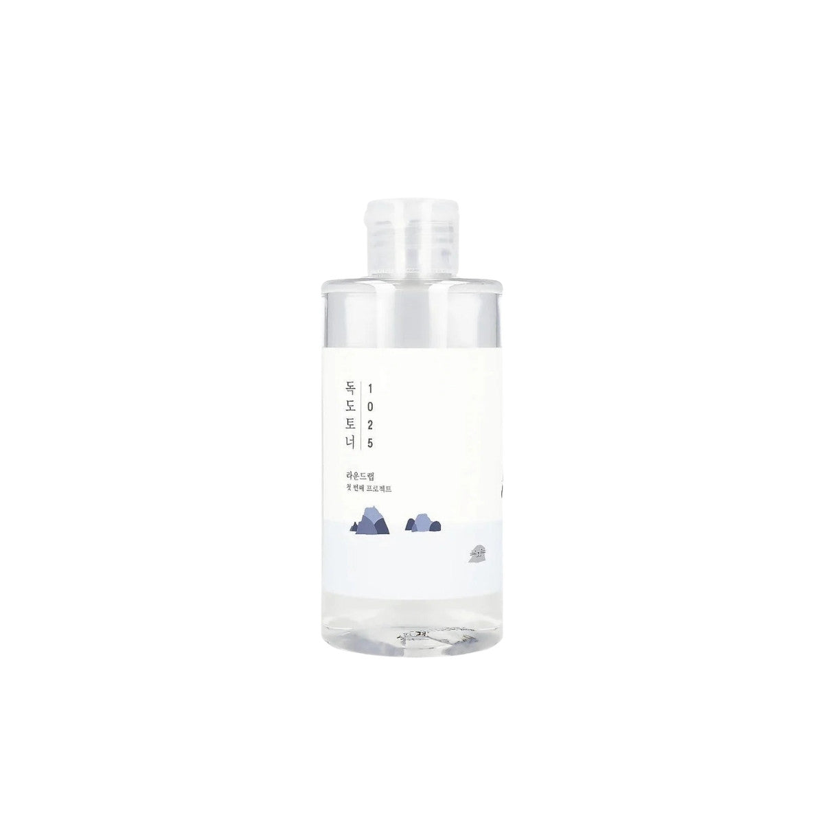 Round Lab 1025 Dokdo Toner 100ml – gentle exfoliating facial toner with deep sea water and minerals for balanced, smooth skin available at Atelier De Glow UK.