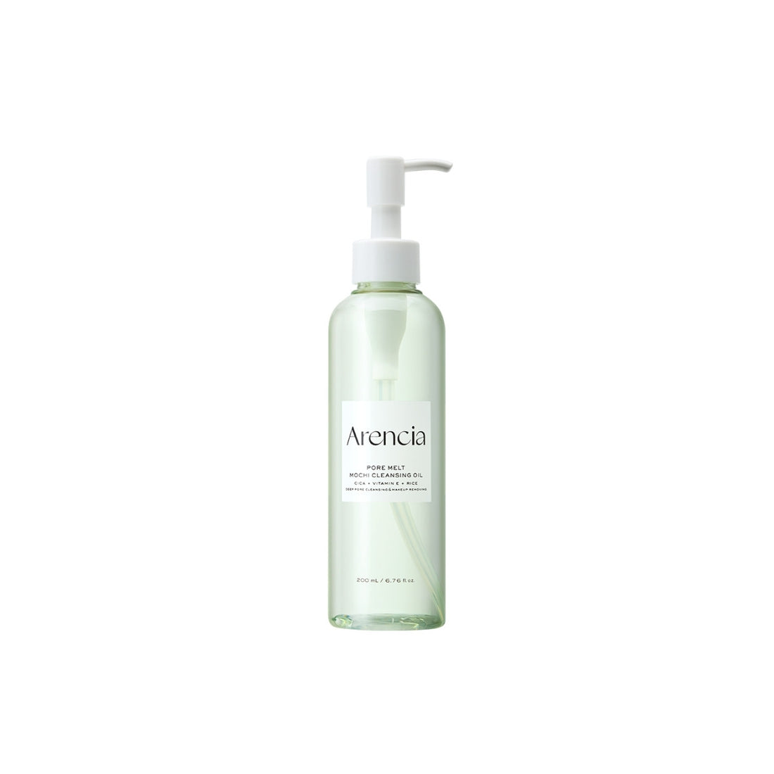 Arencia Pore Melt Mochi Cleansing Oil – High-viscosity Korean oil cleanser for deep pore purification available at Atelier De Glow UK.