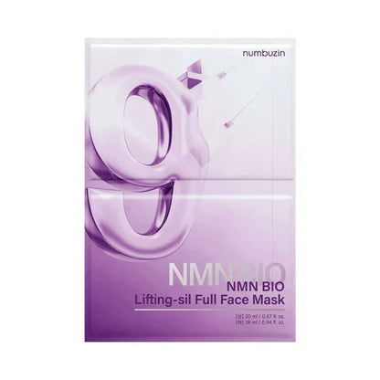 Numbuzin No.9 NAD Bio Lifting Full Cover Facial Mask 4PC