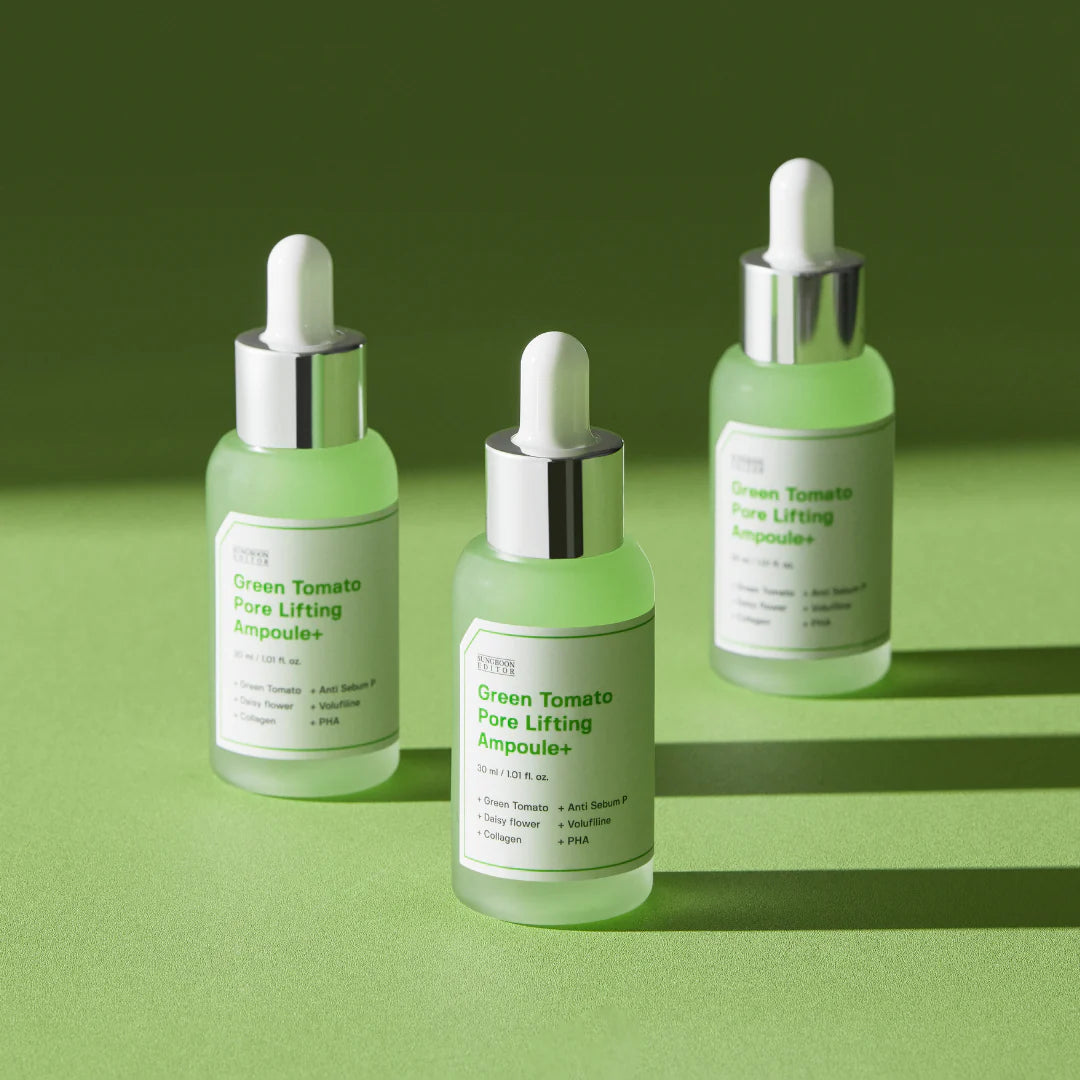 SUNGBOON EDITOR  Green Tomato Pore Lifting Ampoule+ 30ml