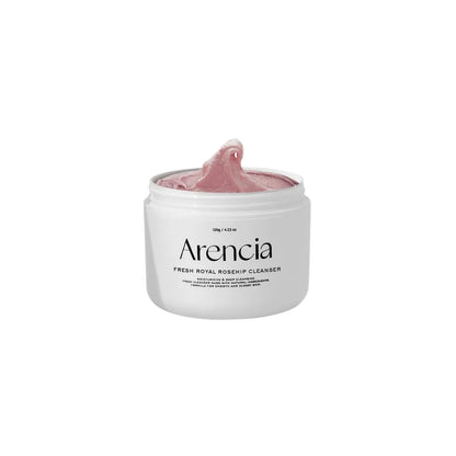 Arencia Royal Rosehip Cleanser – Handcrafted Korean facial cleanser with Rosehip oil and botanical extracts available at Atelier De Glow UK.