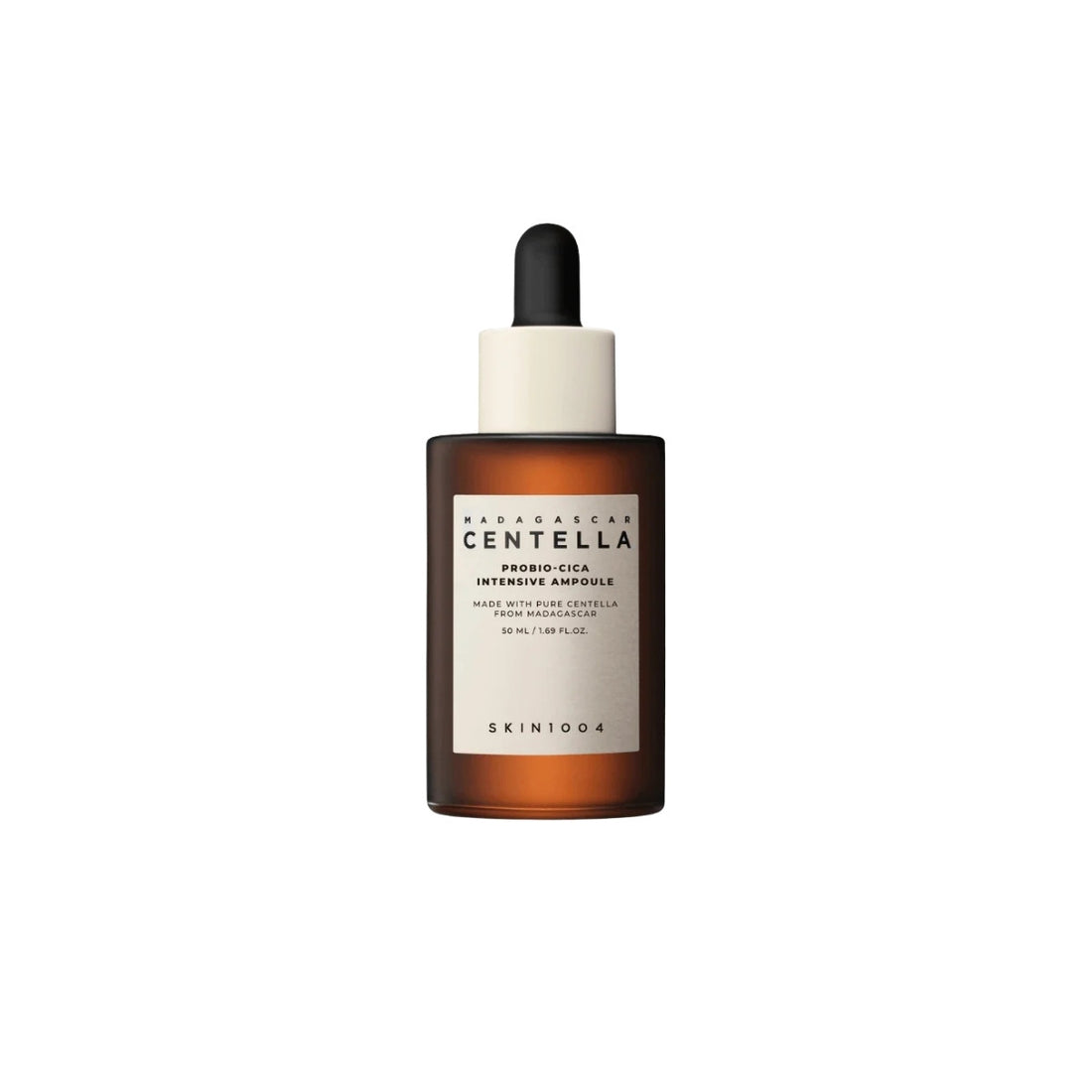 SKIN1004 Madagascar Centella Probio-Cica Intensive Ampoule – 50ml Korean serum with fermented Centella and Vegan Probiotics available at Atelier De Glow UK.