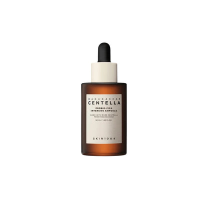 SKIN1004 Madagascar Centella Probio-Cica Intensive Ampoule – 50ml Korean serum with fermented Centella and Vegan Probiotics available at Atelier De Glow UK.
