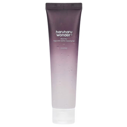 Haruharu Wonder Black Rice Triple AHA Gentle Cleansing Gel 100ml