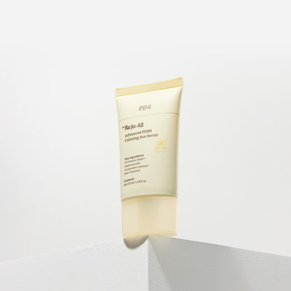 Dr. Reju-All PDRN Sun Serum for calming redness and irritation, providing high-level UV protection with a non-greasy, soothing finish available at Atelier De Glow UK.