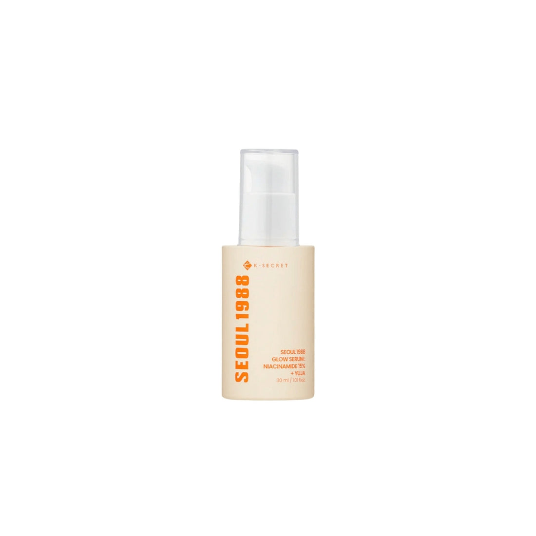 KSECRET SEOUL 1988 Glow Serum Niacinamide 15% + Yuja – 30ml high-strength dark spot correcting and pore-refining serum available at Atelier De Glow UK.