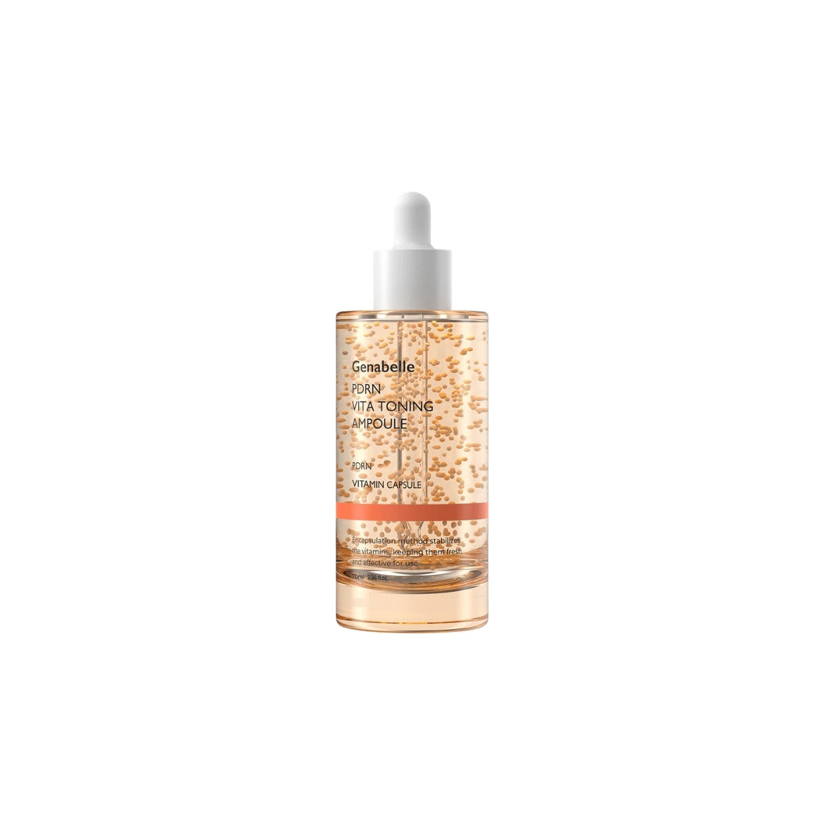 Genabelle PDRN VITA Toning Ampoule – Professional Korean serum with Salmon DNA and Vitamin Complex for brightening and repair available at Atelier De Glow UK.