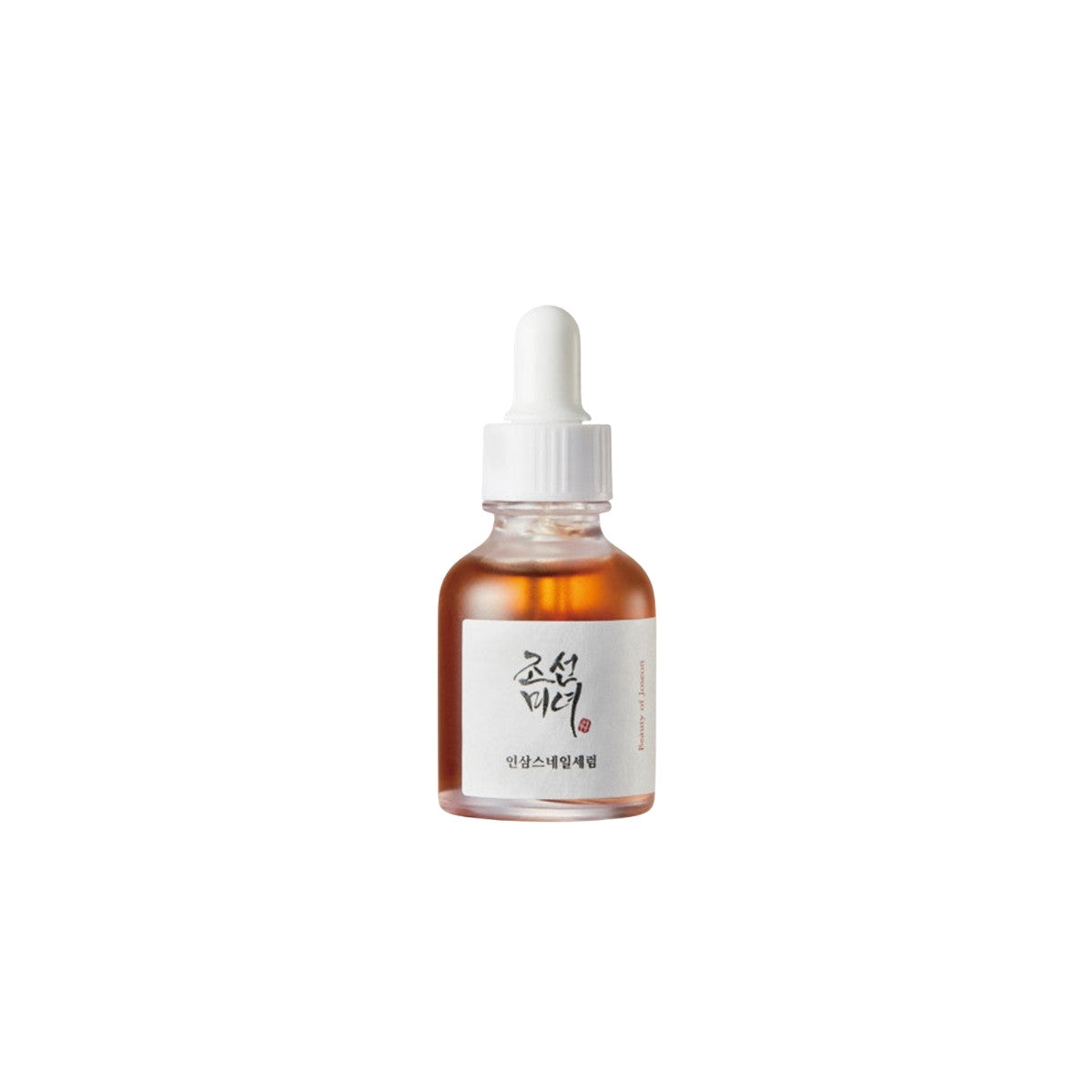 Beauty of Joseon Revive Serum: Ginseng + Snail Mucin – 30ml Korean repairing serum with 63% Ginseng Root Water available at Atelier De Glow UK.