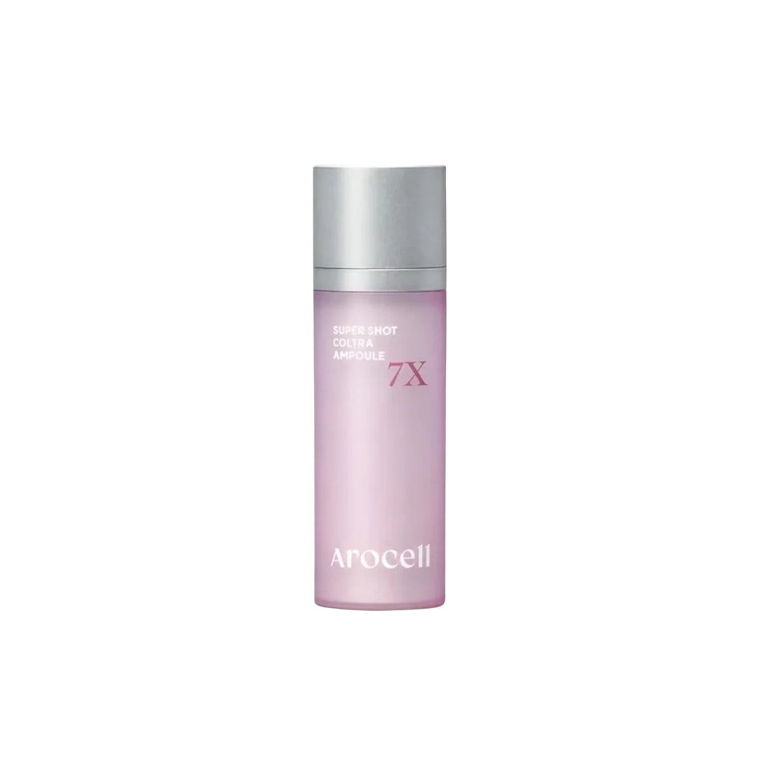 Arocell Super Shot Coltra Ampoule 7X – 30ml maximum-strength professional Korean ampoule with concentrated PLLA available at Atelier De Glow UK.
