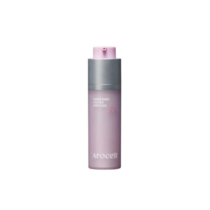 Arocell Super Shot Coltra Ampoule 3X – 30ml professional Korean ampoule with PLLA and Triple-Peptide complex available at Atelier De Glow UK.
