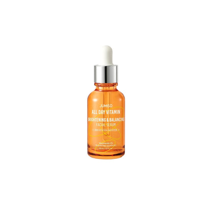 Jumiso All Day Vitamin Brightening &amp; Balancing Facial Serum – 30ml non-oxidizing glow serum with 86.14% Vitamin Tree Extract available at Atelier De Glow UK.