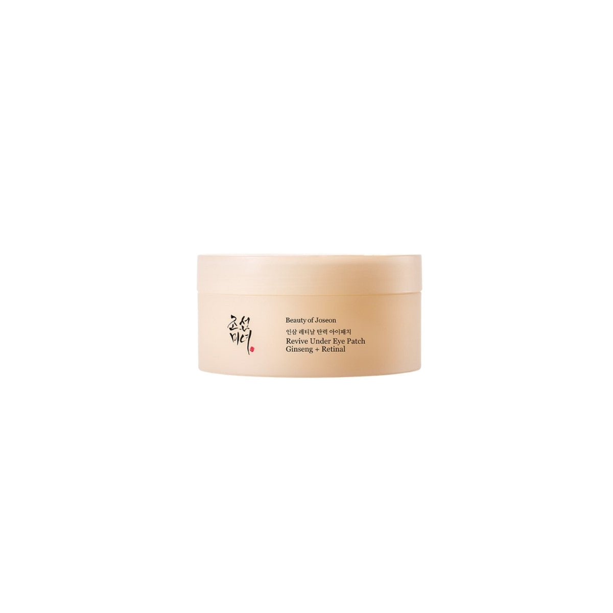 Beauty of Joseon Revive Under Eye Patch – 60 count Korean hydrogel eye patches with Retinal Liposome and Ginseng available at Atelier De Glow UK.