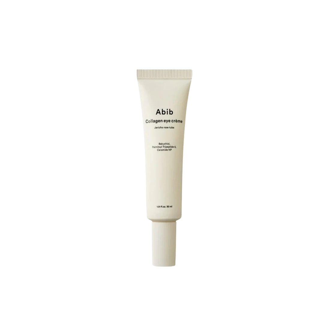 Abib Collagen Eye Crème Jericho Rose Tube – 30ml Korean eye cream with Vegan Collagen and Resurrection Plant extract available at Atelier De Glow UK.