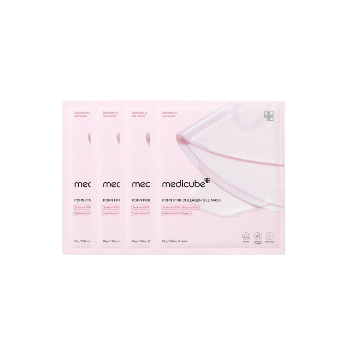 Medicube PDRN Gel Mask – Professional-grade "Topical Matrix Infusion Sheet &amp; 30-Minute Temperature-Cooling Blanket" for a flawless skin base, shop at Atelier De Glow UK.